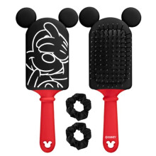 Detangling Hair Brush for Wet and Dry Hair with Gentle Knot Removal and AntiFrizz Care Black