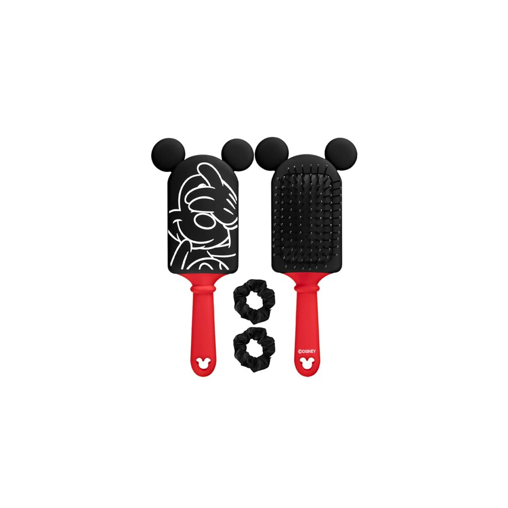 Detangling Hair Brush For Wet And Dry Hair With Gentle Knot Removal And Antifrizz Care Black