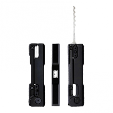 Stalen Fidget Lock Pick Set met 4 pickprofielen en draaigereedschap - Angstverlichtend speeltje en draagbare EDC-uitrusting voor slotenmaker