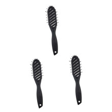 Curved Detangling Comb Set with Wide Tooth Scalp Massage for Curly and Wavy Hair Women