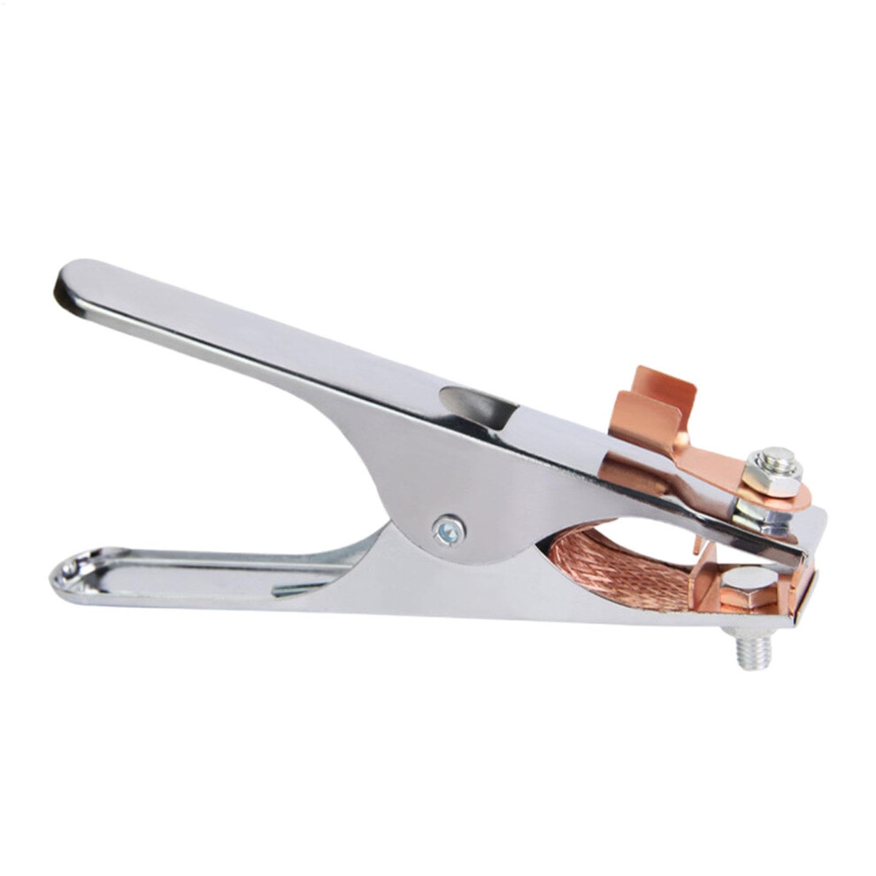 Welding Ground Clamp Copper, 300A, 500A, Ashape Earth Clamp, Heavyduty Thickened Ground Clamp, Cable Clip Style 2 9174973488958
