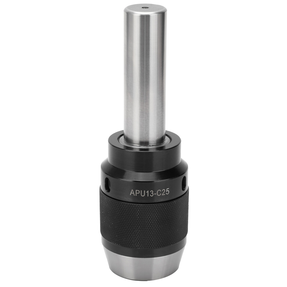 Self Tightening Keyless Lathe Drill Chuck Adjustable Clamping Capacity Widely Applicable Mt3 Morse Taper Mount 3 Jaw Design High Hardness Long 9175034336263