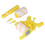 Ergonomic Handle Design Paint Edger Roller Brush, Adjustable Baffle Tool with Replacement Rollers for Wall Ceiling Window Painting 2