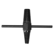 Water Pipes Removal Tool Dual Use Screw Extractor High Carbon Steel Faucets Valves Phosphoric Acid Treated Reverse Thread Bits Strong Grip Easy