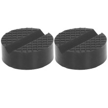Car Lift Frame Rail Protection Accessories, Thickened Rubber Jack Adapter Pads With Firm Grip And Cushioning Crush Resistant Features, Universal