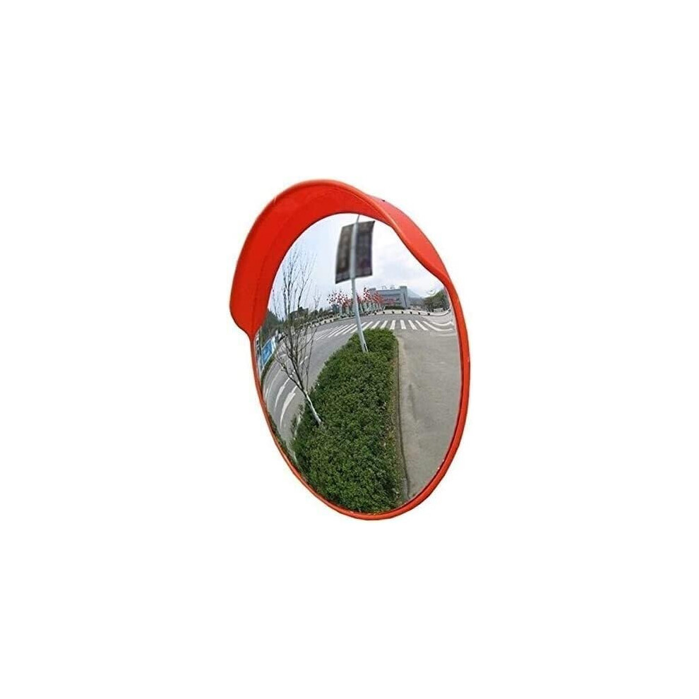 Traffic Safety Mirror 130 Wideangle Blind Spot Elimination Weatherproof Pole Mount 84Cm 9365369369009