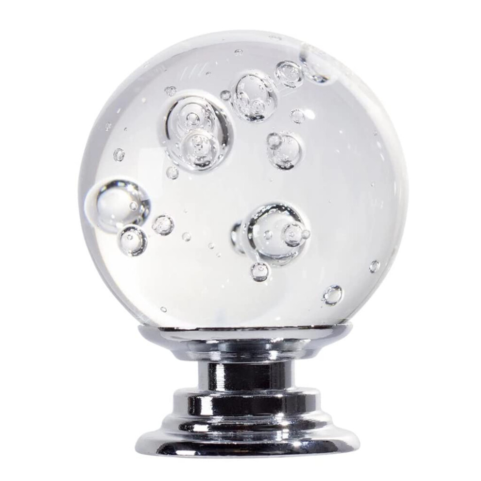 Crystal Cabinet Knobs And Drawer Pulls Clear Zinc Alloy Corrosion Resistant Elegant Design 9164114202680