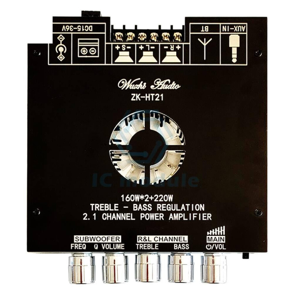 2.1 Channel Tda7498e Digital Amplifier Board 160W X2 + 220W Subwoofer Zkht21 Power 9365369432970