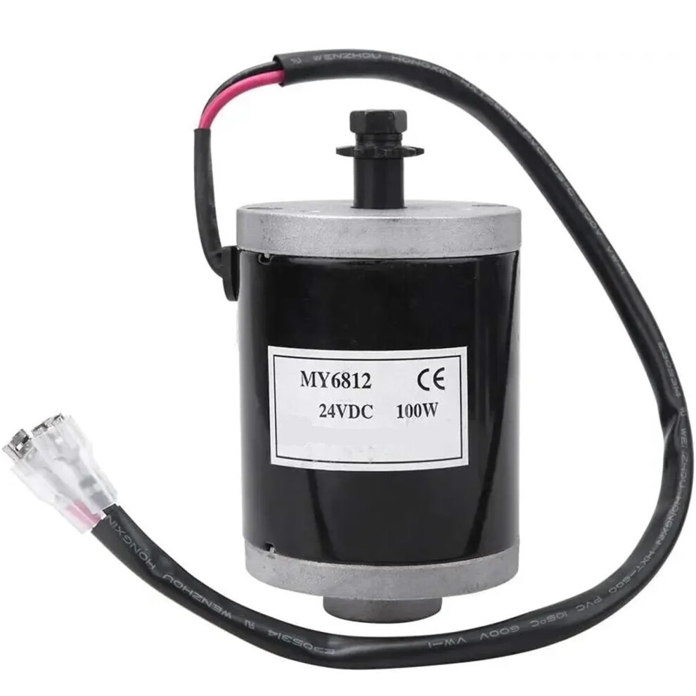 150W 24V Dc Brush Motor With Pulley, Speed Compact Electric Motor For Industrial Use 9365369433021