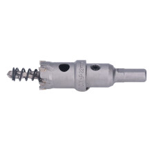 TCT Carbide Hole Saw Bit 22mm for Metal and Wood with Hex Wrench