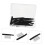 Wig Comb Clips 40pcs Black Plastic with Fabric Backing for Secure Wig Attachment and Extensions 3