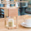 Candle Warmer Lamp with Dimmable Switch Solid Wood Base for Wax Melting and Home Décor 5