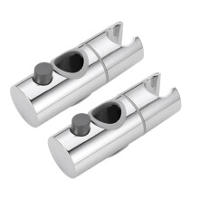 2 Pack Adjustable Shower Head Holders for Handheld Sprayer Bracket Stand for Adults and Kids