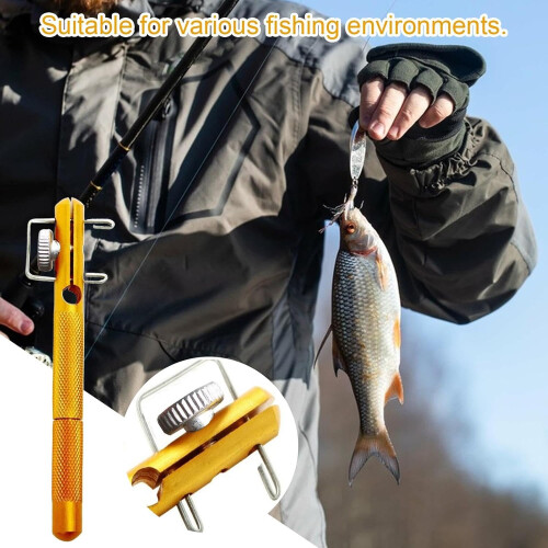 Fishing Knot Tying Tool Aluminum Alloy Quick Hook Loop Maker MultiFunction for Beginners 1