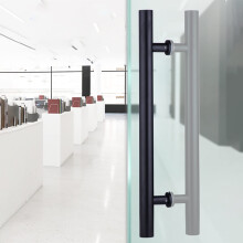 Barn Door Handle Stainless Steel Pull for Wooden Metal Glass Doors, 100cm Weather Resistant