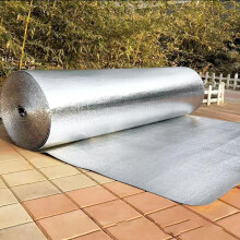 Thermal Insulation Foil Aluminium Bubble Wrap Roll Energy Saving Noise Reduction Waterproof 1x10M