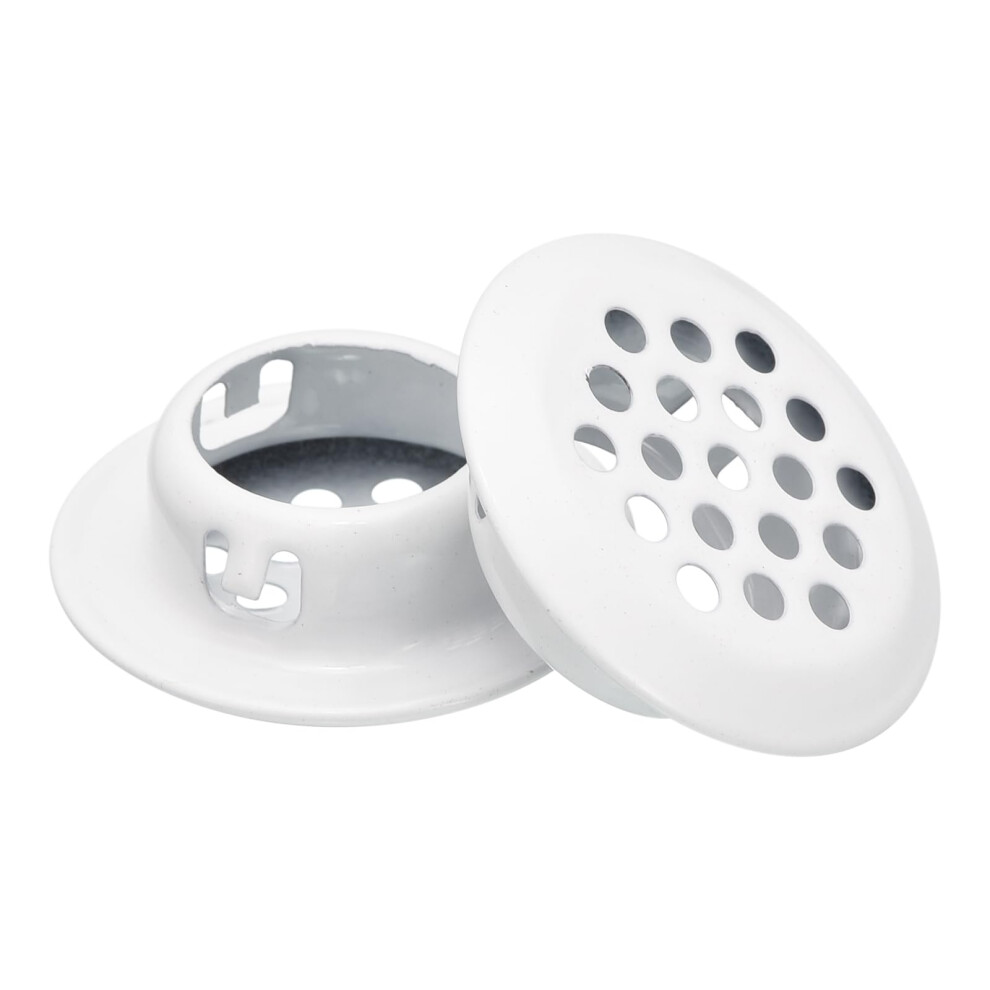 19Mm Stainless Steel Soffit Vent 10 Pack, Rustproof Round Mesh Air Vent For Kitchen Bathroom Cabinet White 9365369433953