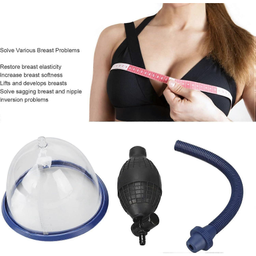 Breast Vacuum Cupping Cup Pump, Vacuum Massage Cup Prevent Sagging Drooping 2