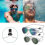 (Μπλε) Γυαλιά κολύμβησης Speedo Unisex για ενήλικες, Sunny, αντιθαμβωτική προστασία UV, σ 4