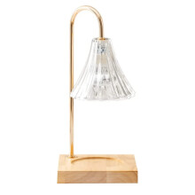 Vintage Dimmable Candle Warmer Lamp with Adjustable Brightness, Electric Wax Melt Lantern