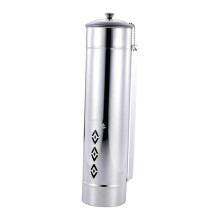 Paper Cup Dispenser with Dustproof Lid, Stainless Steel Wall Mounted Cup Holder for Kitchen Office