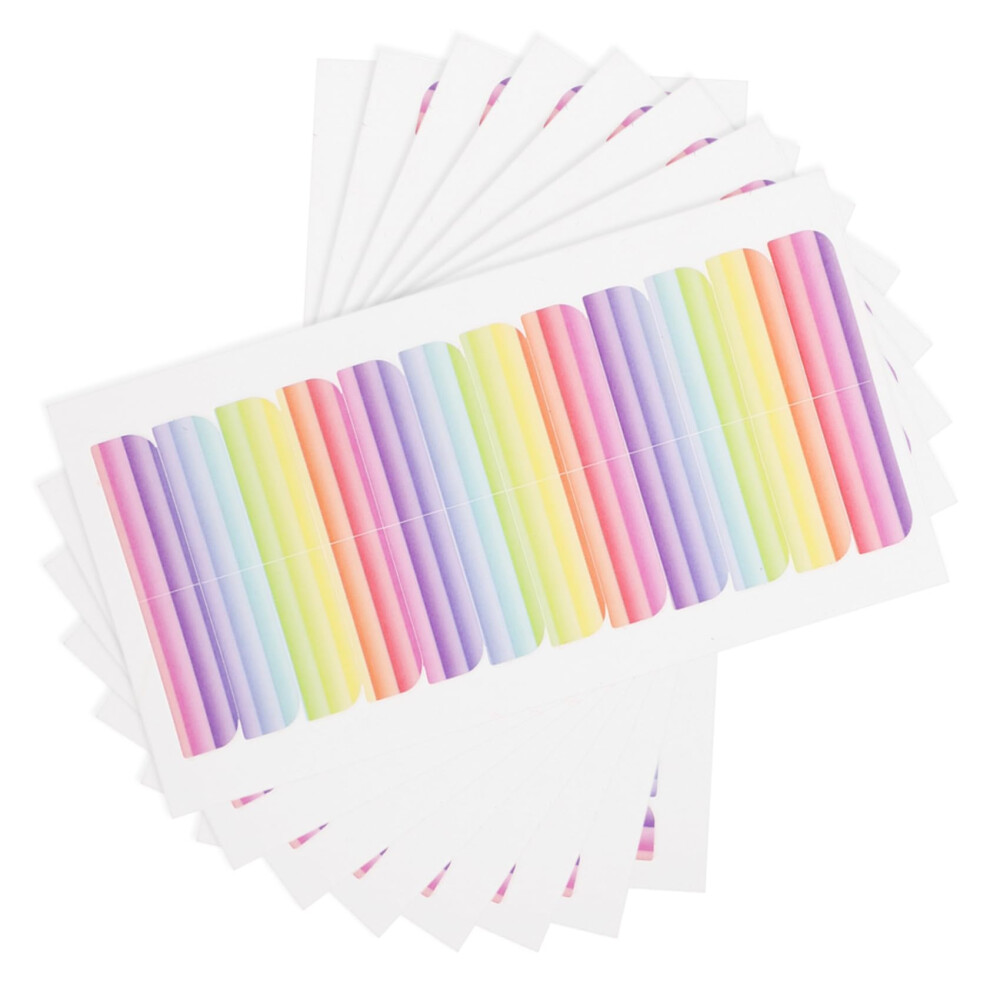 Unisex Double Sided Wig Tape For Lace Wigs Strong Hold Invisible Lace Front Adhesive 8 Sheets