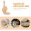 Solid Wood Dumpling Press with Ergonomic Handle for Consistent Wrapper Thickness 8.25x4.91x2.36 Inch 4