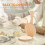 Solid Wood Dumpling Press with Ergonomic Handle for Consistent Wrapper Thickness 8.25x4.91x2.36 Inch 3