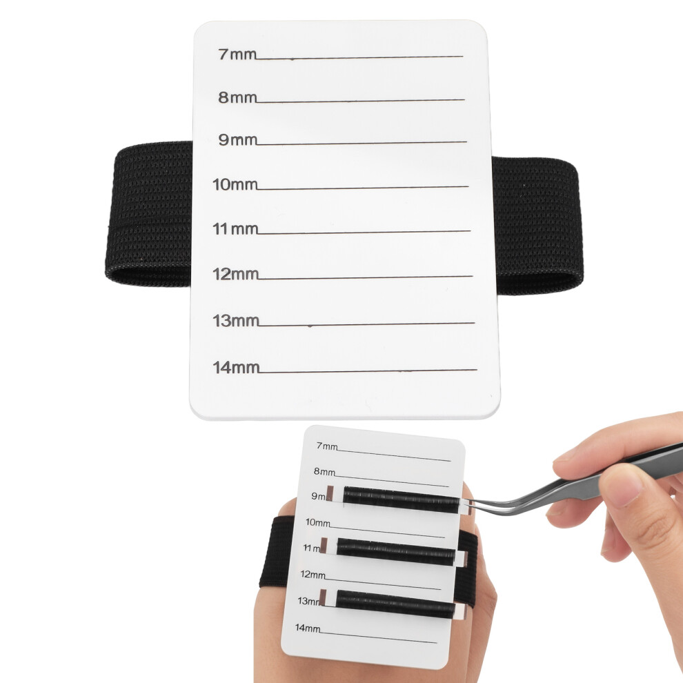Durable Eyelash Extension Hand Pallet with Strap Scale for Novice Use