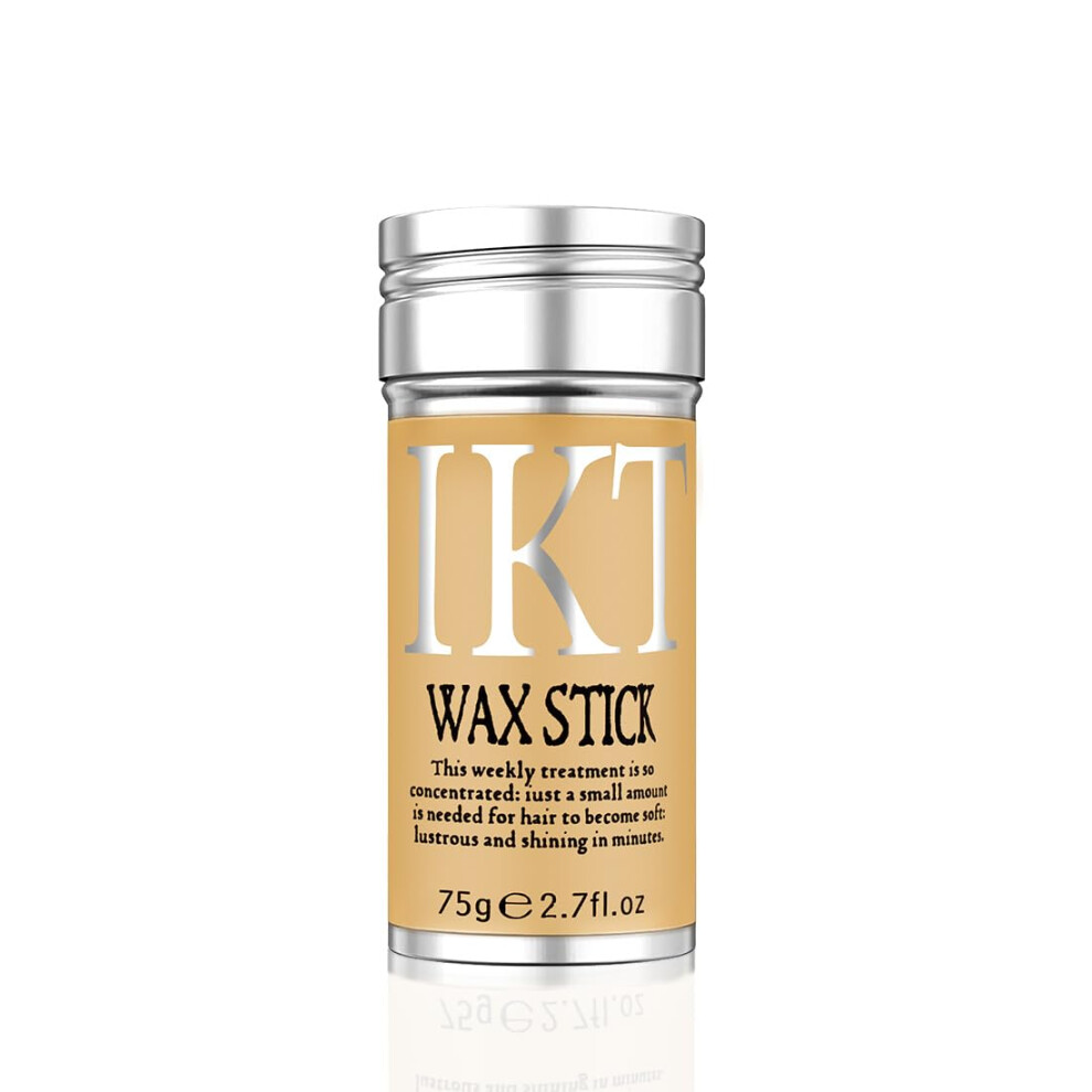 Hair Wax Stick for Flyaways Frizz Control No Residue Edge Styling for Women and Men 2.7oz
