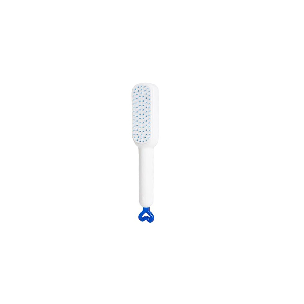 Unisex Hair Detangling Brush With Quick Selfcleaning And Antistatic Design, Gentle Scalp Massage Comb For All Hair Types