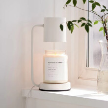 Candle Warmer Lamp with Dimmer for Jar Candles, Flameless Electric Melter, Even Aroma & No Soot