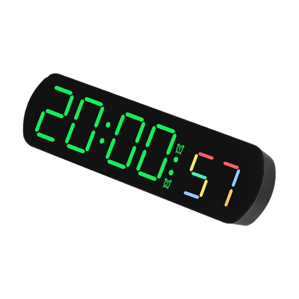 Digital Alarm Clock with LED Display, Countdown Timer, and Temperature for Bedroom or Office