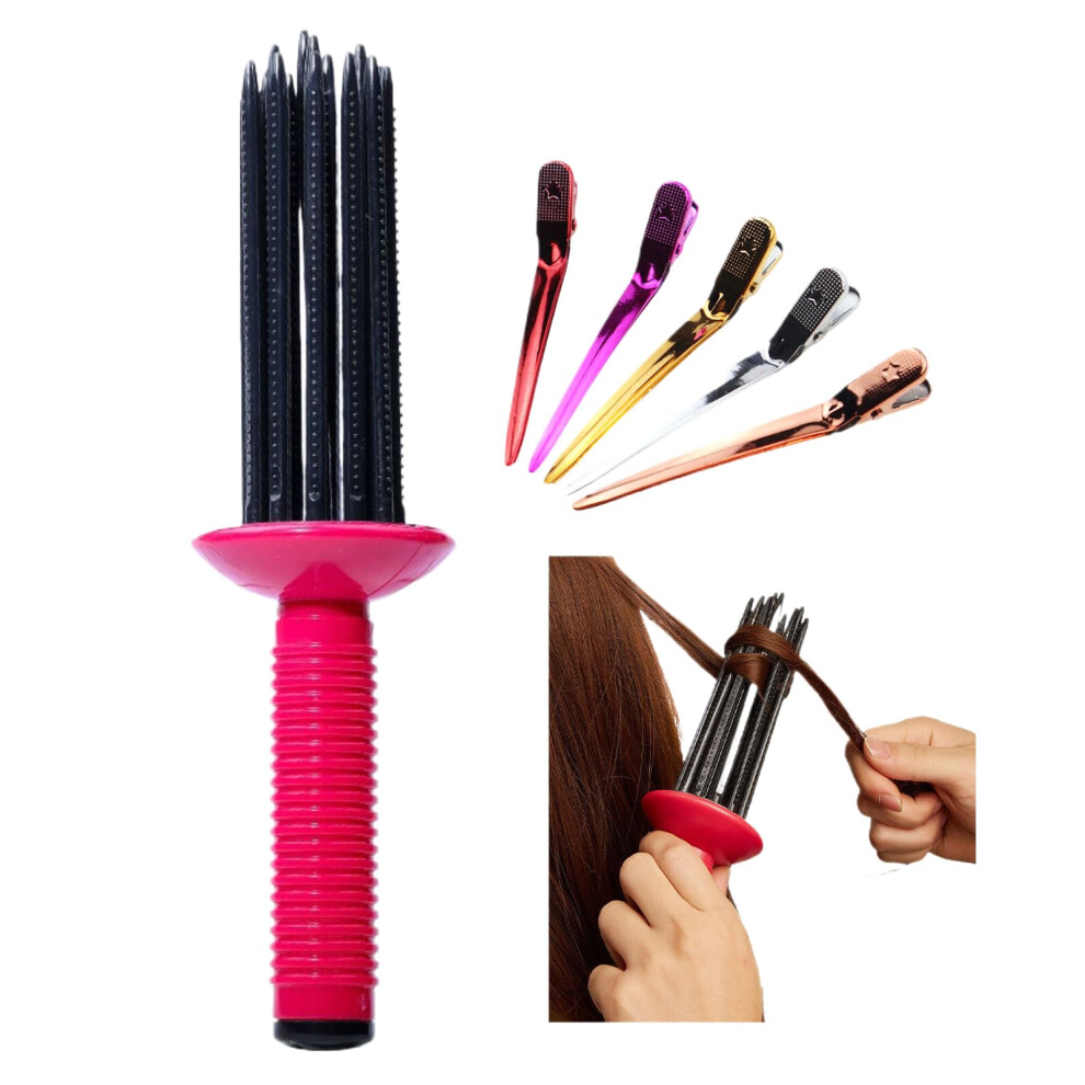 Heatless Curling Kit with Clips and Scrunchie, Silk Ribbon Hair Curlers for Long Hair Styling