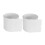 2Pcs Vertical Blinds Replacement Slats PVC Durable Fade Resistant Easy Install for Windows 1