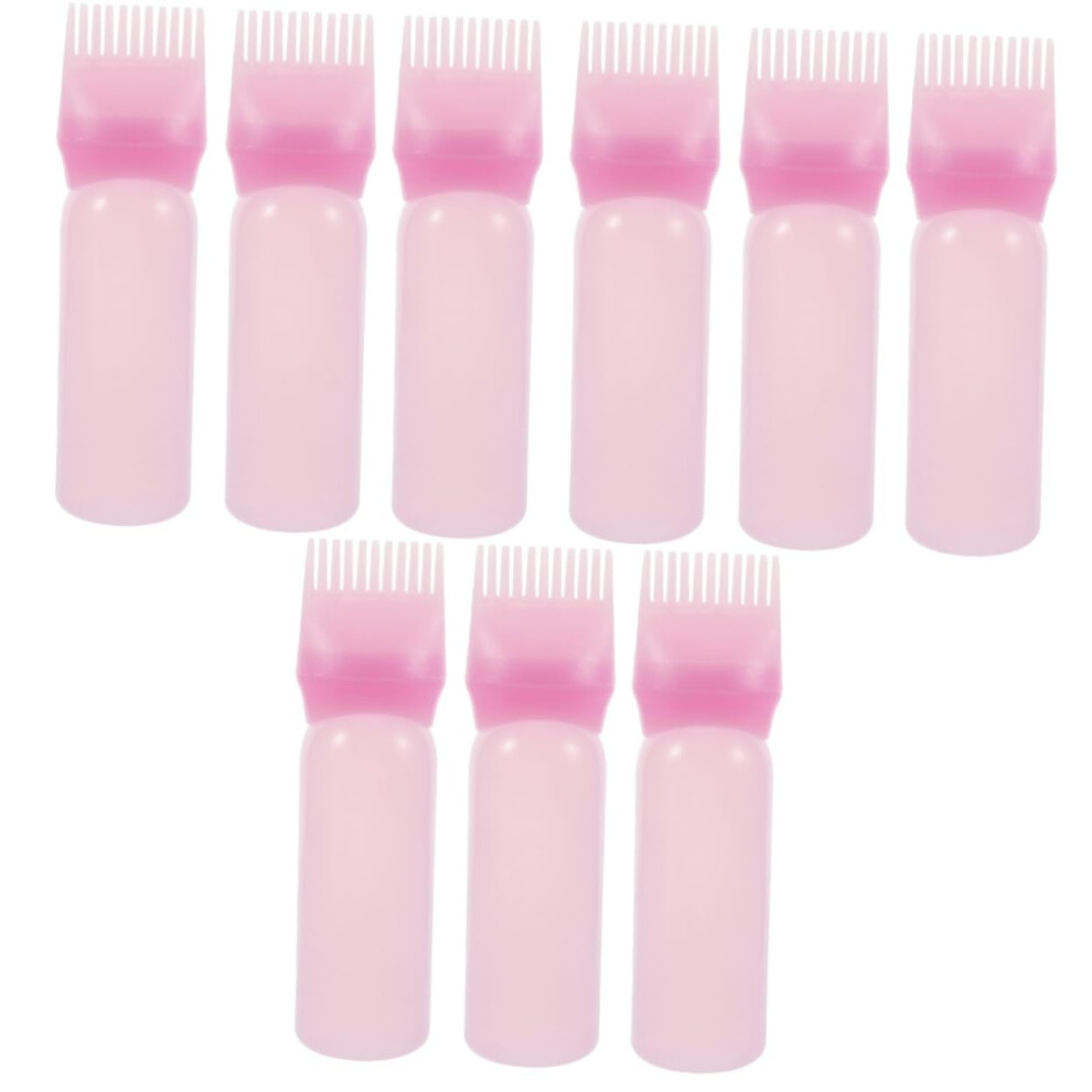 9pcs Root Comb Applicator Bottle for Precise Root Application and Even Hair Dye Distribution