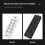 (White)EU Plug AC Outlet Power Strip Multitap Electrical Socket with 4 USB Ports Fast Charge Multiprise Net 3