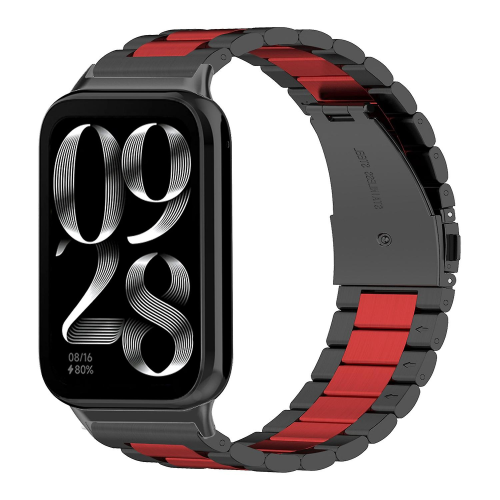 Συμβατό με το Xiaomi Smart Band 8 Pro από ανοξείδωτο ατσάλι με λουράκι γρήγορης απελευθέ 2
