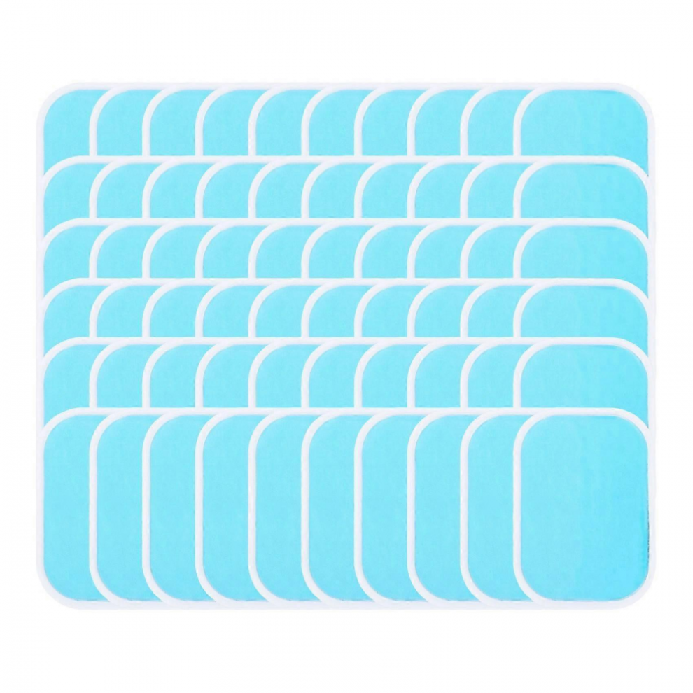 Replacement Pads for 60PCS EMS Gel Electrodes - Absorbent Gel Pad for Abdominal Use with Electrode Gel