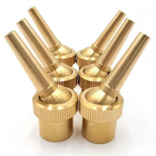 6pcs 1/2inch DN15 Brass Fountain Nozzle Adjustable Direction Jet Water SprayHead for Landscaping Use