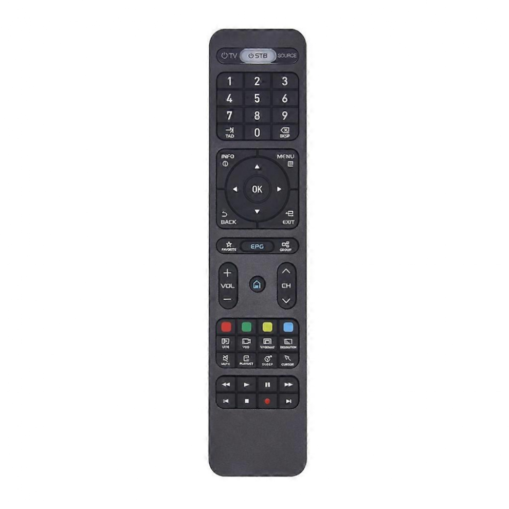 Sleek And Sturdy Tv Remote Control Compatible With Formuler 02F9 Z8 Z Alpha Z+ Neo Z7+5G Simple Installation, Exceptional Durability 9055112665501