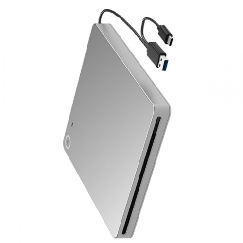 Εξωτερική μονάδα DVD 3D Blu Ray, USB 3.0 και συσκευή αναπαραγωγής μονάδας DVD Blu Ray CD Type-C, ε 2