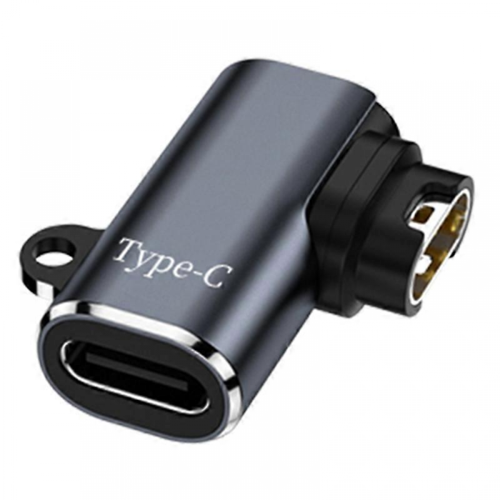 Compatible With Garmin Watch Charger Adapter Angled Type-C Watch Charging Mini Portable Converter 9055112665372