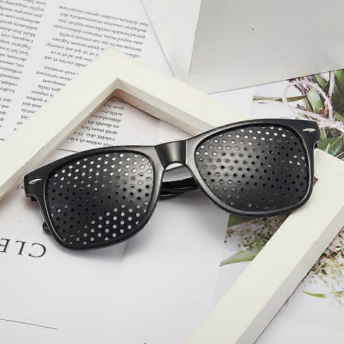 Πακέτο 3 γυαλιών Pinhole για βελτίωση της όρασης, Unisex γυαλιά Pinhole που ενισχύουν την 1
