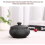 Ceramic Ashtray With Lid, Windproof, Retro Chinese Style, Black 3