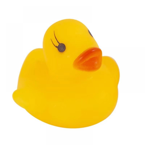 100 plastic eendjes van 7 cm - geel - R38 660 1