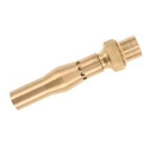 Adjustable Brass Fountain Nozzle for Garden Pond Outdoor Water Feature Spray Head 1 Piece