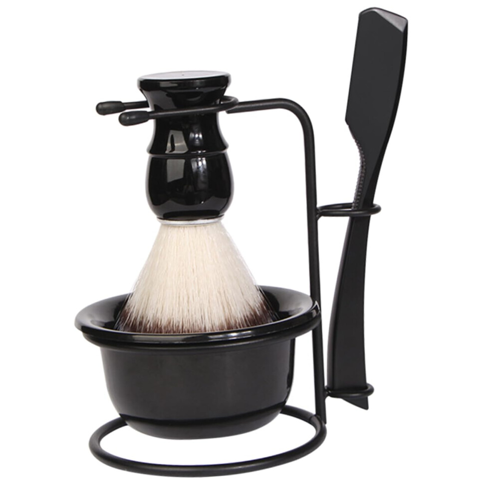 Shaving Kit for Men with Brush Bowl and Stand Traditional Beard Grooming Set for Comfortable Wet Shave