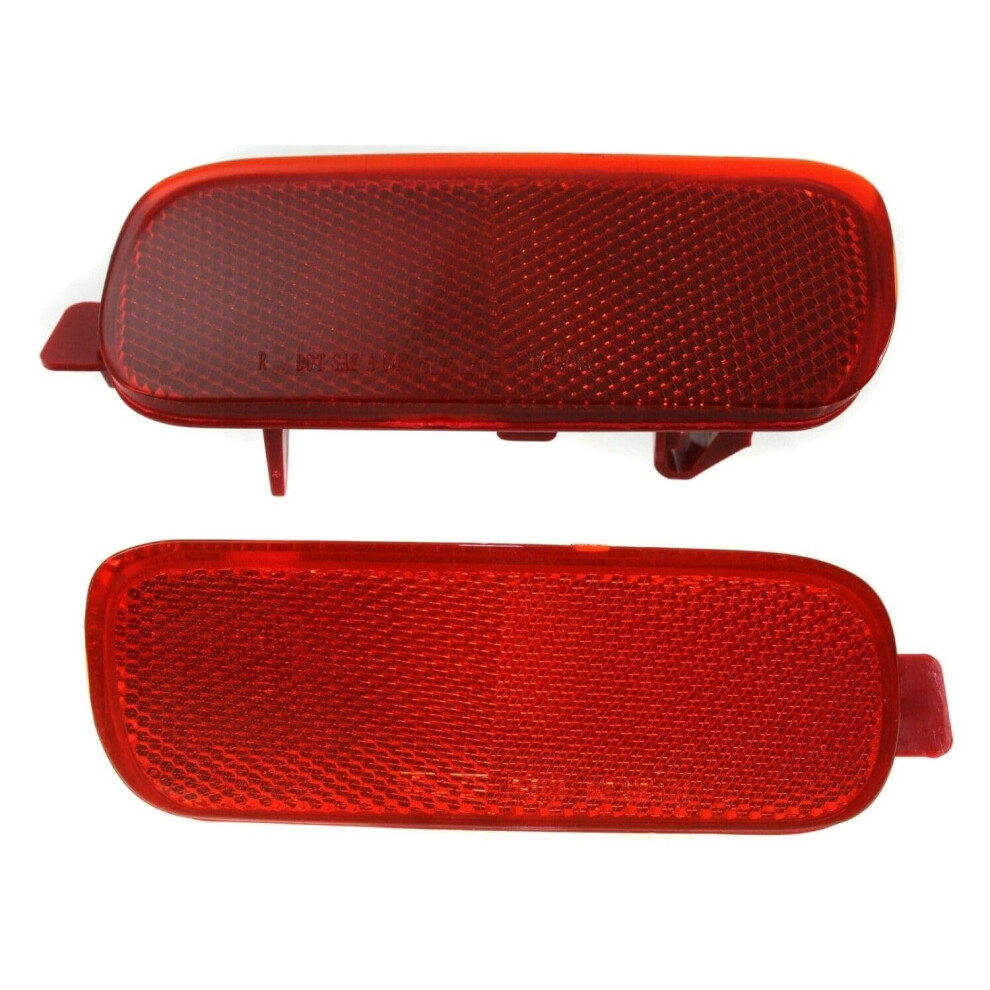 Rear Bumper Reflector Set Ex Lx Left And Right Pair Easy Install For Honda Crv 20022004 9164114678935