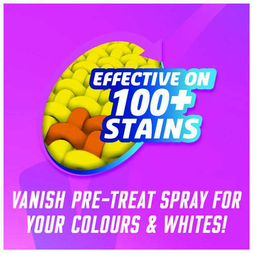 Vanish 6 X Vanish Action Fabric Stain Remover Spray 500ml 1